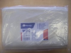 Sáčky skládané na odpad bílé Merida LDPE 60x90cm, 70l a 50 sáčků v balení