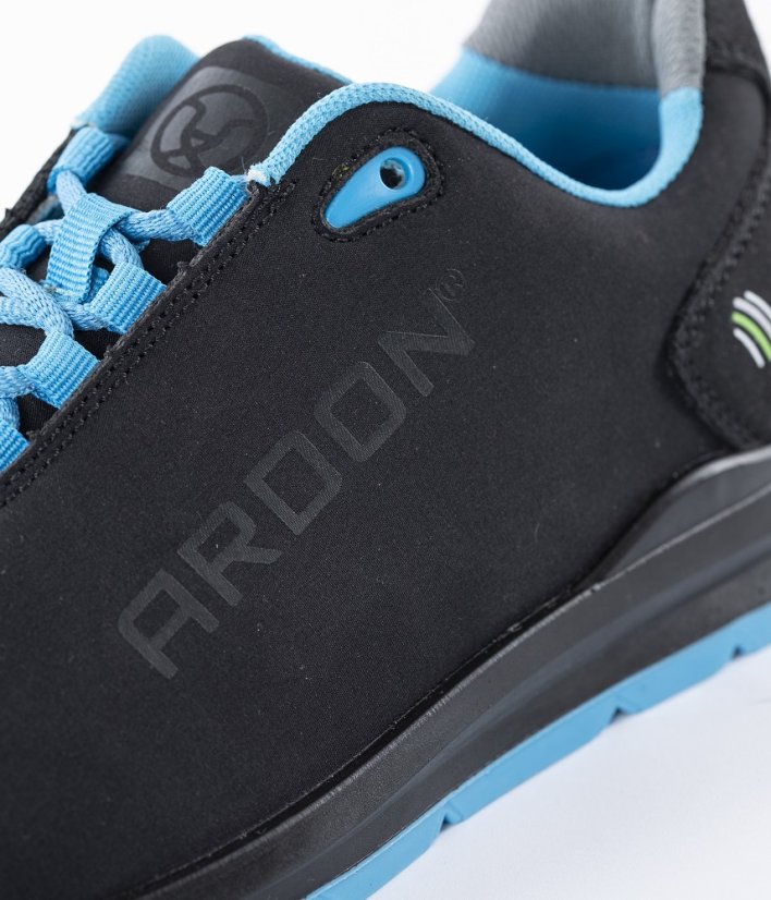 Bezpečnostní polobotka ARDON®SOFTEX S1P - modrá 38 - Barva: černá, Velikost: 50