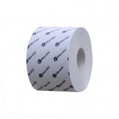 Toaletní papír roličky Merida bílý Optimum 13,5 cm, 2.vrstvý, recykl, 18.roliček v balení