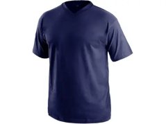 Tričko CXS DALTON, krátký rukáv, tmavě modrá