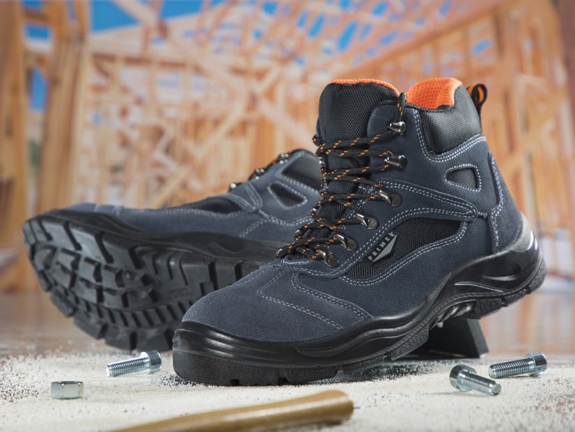 Bezpečnostní kotníková obuv ARDON®PRIME HIGHTREK S1P 36 - Barva: šedé odstíny, Velikost: 47