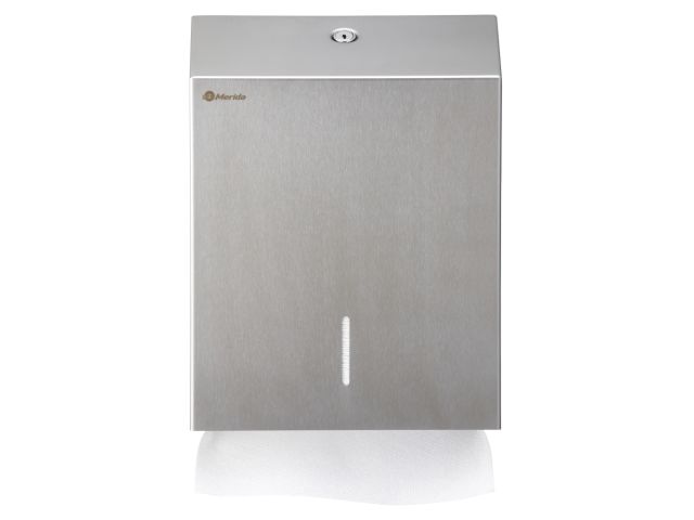 Zásobník na skládané papírové ručníky Merida Stella Ultra Slim nerez matný