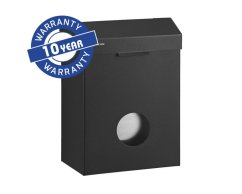 Koš Merida Stella s víkem a dávkovačem hyg.sáčků na sanitární odpad černý 4.l