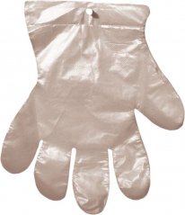 Jednorázové mikrotenové rukavice 100ks v balení certifikované