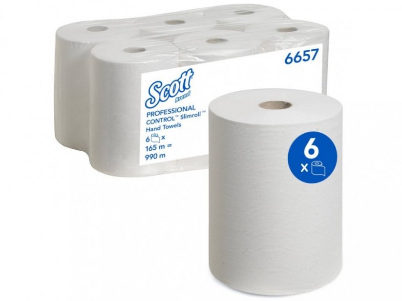 Scott 6657 Slimroll papírové ručníky v roli do dávkovače