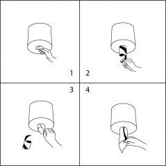 Papírové kuchyňské utěrky Merida Optimum recykl mini, 2.vrstvé, s vnitřním odvinem, 12.rolí v balení