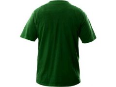 Tričko CXS DANIEL, krátký rukáv, lahvově zelená
