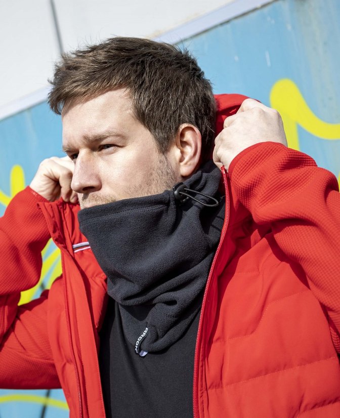 Nákrčník fleece ARDON®WALLS tmavě šedá - Barva: šedé odstíny