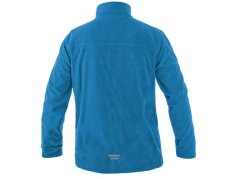 Mikina CXS GRANBY, pánská, fleece, azurově modrá