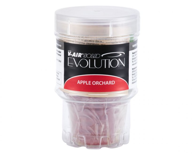Osvěžovač vzduchu Merida V-SOLID EVOLUTION a 2.vůně náplně jablko orchidej sada