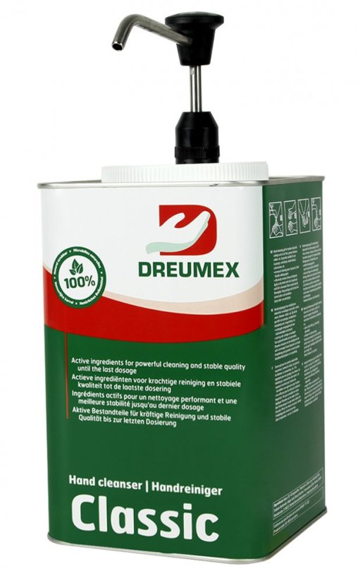 10942001012 Dreumex Classic 4,5L with pump Right
