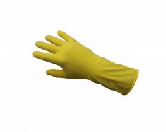 Úklidové gumové ochranné rukavice Merida Korsarz žluté