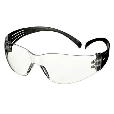 Brýle 3M™ SecureFit™ 100 SF101AF-BLK-EU čiré AS/AF - Velikost: 10