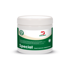 Dreumex Special 550GR mycí pasta bílá na ruce