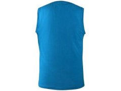 Tričko CXS RICHARD, bez rukávů (tílko), azurově modré