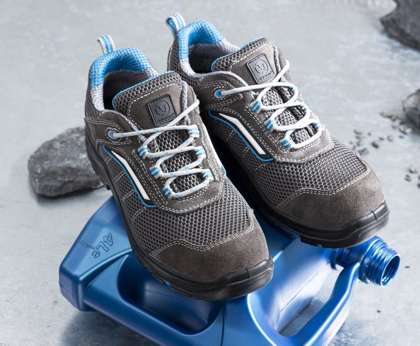 Bezpečnostní polobotka ARDON®RASPER BLUE S1P - modrá 36 - Barva: šedé odstíny, Velikost: 38