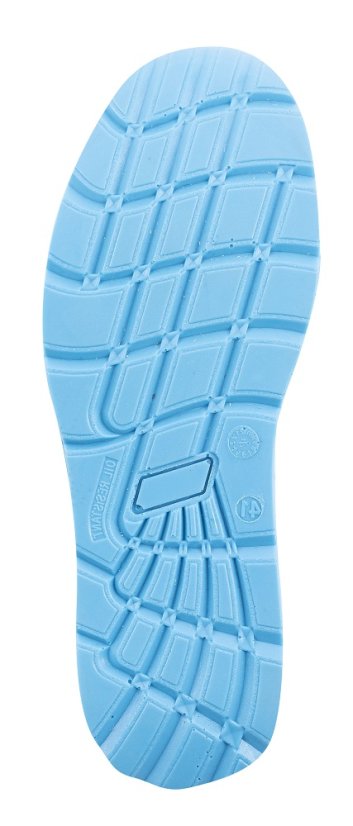 Bezpečnostní polobotka ARDON®SOFTEX S1P - modrá 38 - Barva: černá, Velikost: 50