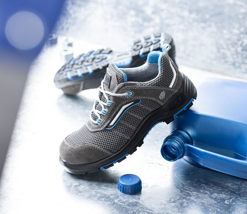Bezpečnostní polobotka ARDON®RASPER BLUE S1P - modrá 36 - Barva: šedé odstíny, Velikost: 38