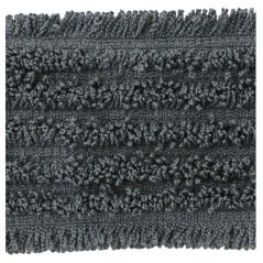 Mop uzlíčkový z mikrovlákna šedý se záložkami na stírání podlah Merida Standard 40.cm