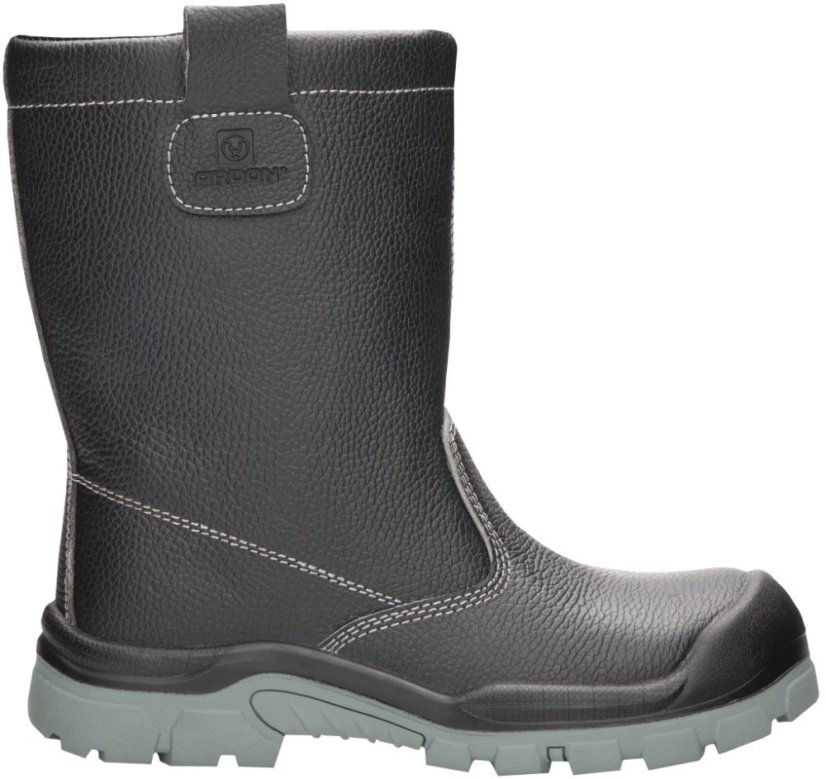 Zimní bezpečnostní poloholeňová obuv ARDON®TIBIA S3 NONMETALLIC 45 - Barva: černá, Velikost: 41