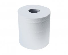 Papírové ručníky Merida Maxi Flexi 2.vrstvé, 158 m, 100% celulóza s vnitřním odvinem, 6.rolí v balení