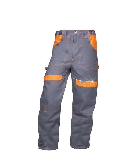 Kalhoty ARDON®COOL TREND šedo-oranžová - Barva: Šedo-oranžová, Velikost: 60