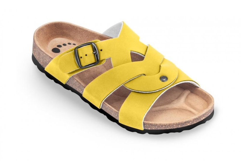 Zdravotní boty Forcare 209043 žluté - Velikost: 41