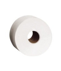 Sada zásobník na toaletní papír na jumbo 23 cm a 3.balíky toaletního papíru
