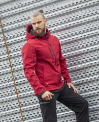 Bunda softsh. ARDON SPIRIT pánská tmavější červená