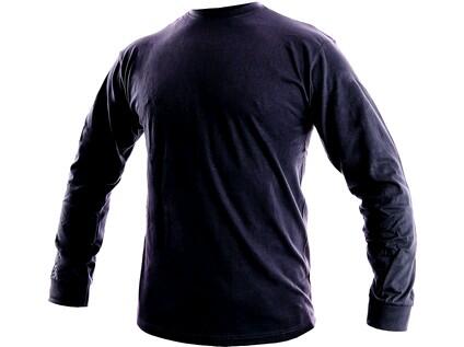 Tričko CXS PETR, dlouhý rukáv, tmavě modré - Velikost: M