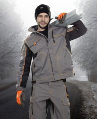 Zimní montérková bunda ARDON VISION šedá