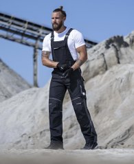 Kalhoty s laclem ARDON®URBAN+ prodloužené černá S