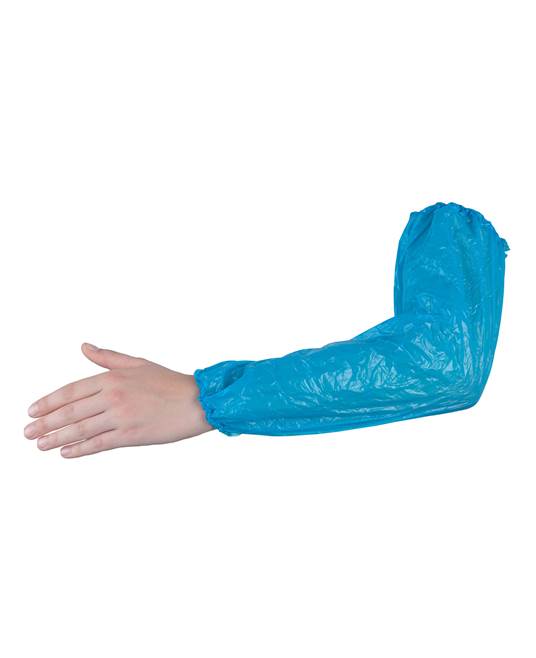 Jednorázový PE rukávník ARDON®SKIN (100 ks) modrý - Velikost: B