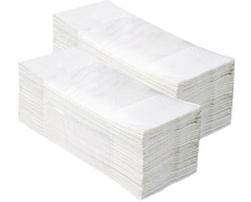 Skládané do C papírové ručníky 2.vrstvé Merida, 2880ks, 100% celulóza 34 x 23cm