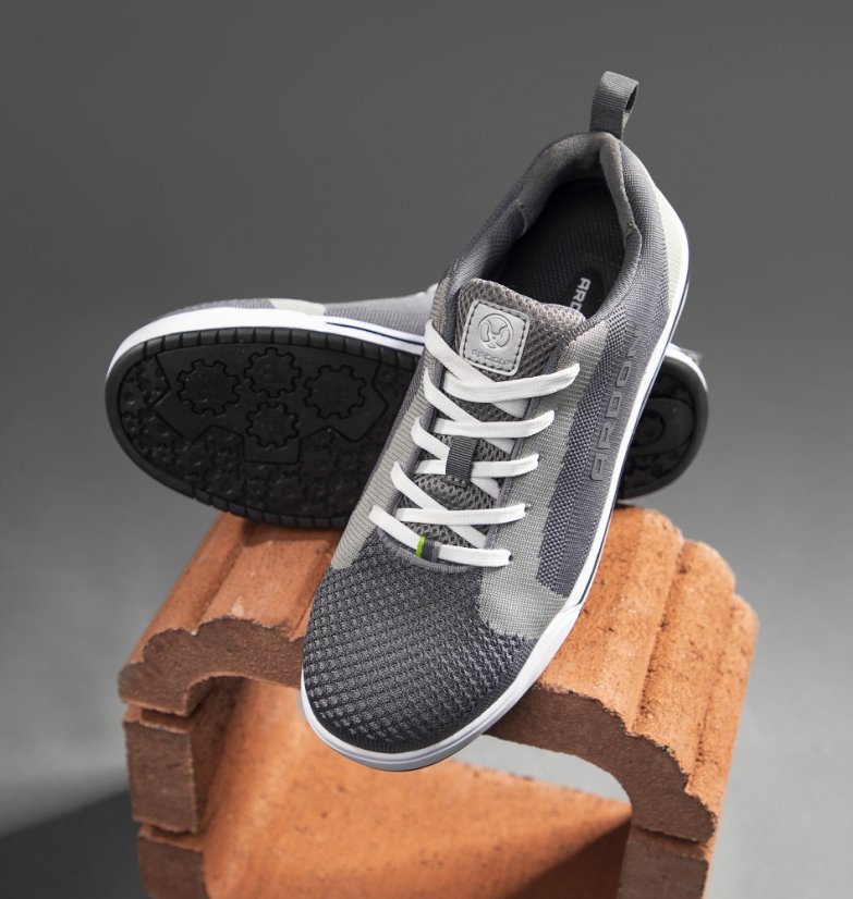 Bezpečnostní polobotka ARDON®FLYKER GREY S1P - šedá 36 - Barva: šedé odstíny, Velikost: 36