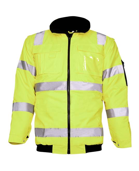 Reflexní bunda ARDON®HOWARD žlutá - Barva: Žlutá, Velikost: L