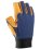 Kombinované rukavice ARDON®AUGUST - bez konečků prstů - Barva: Modrá, Velikost: 08