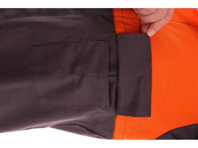 Blůza CXS MOFOS, svářečská, pánská, šedo-oranžová - Velikost: 48