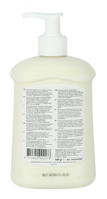 10505001001 Dreumex Special Ex 500gr back