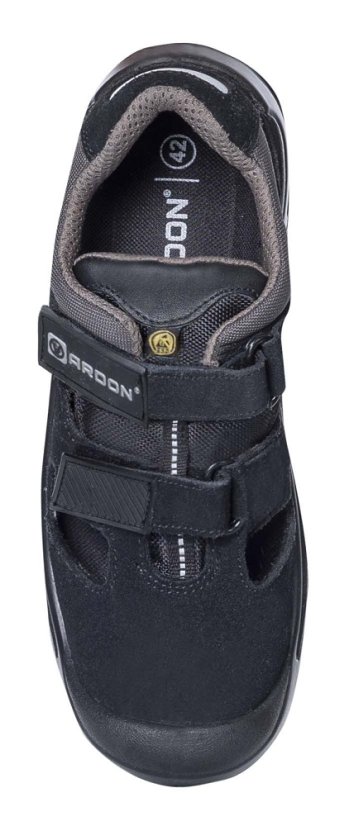 Bezpečnostní sandál ARDON®GEARSAN S1 ESD 36 - Barva: černá, Velikost: 47