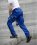 Kalhoty ARDON®URBAN+ prodloužené středně modrá royal - Barva: Modrá (královská), Velikost: S