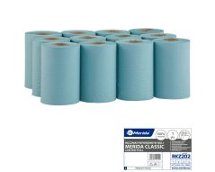 Papírové kuchyňské utěrky Merida Optimum recykl mini, 1.vrstvé, s vnitřním odvinem, 12.rolí v balení