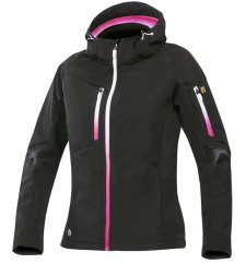 Dámská softshellová bunda ARDON®CREATRON® černo-růžová XS