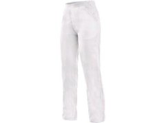 Kalhoty DARJA, dámské, bílé