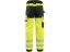 Kalhoty CXS BENSON výstražné, pánské, žluto-černé - Velikost: 48