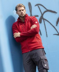 Mikina fleece ARDON®MICHAEL červená S