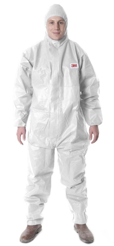 Kombinéza 3M™ 4515 bílá L - Barva: bílá, Velikost: L