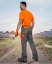 Kalhoty ARDON®2STRONG šedo-oranžová - Barva: Šedá, Velikost: 46