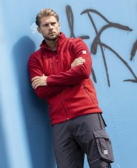 Mikina fleece ARDON®MICHAEL červená S