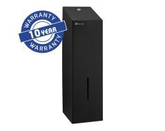 Merida Zásobník na SKLÁDANÝ toaletní papír STELLA nerez mat kapacita až 675 listů černý